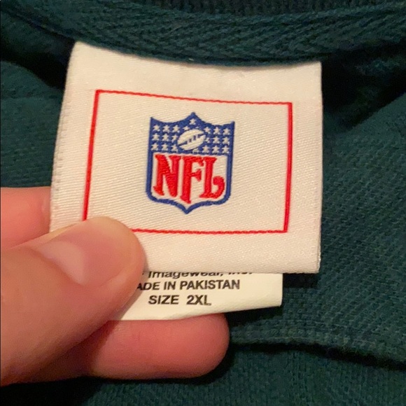 NFL Authentic Eagles Embroidered Collared Shirt - Picture 6 of 6